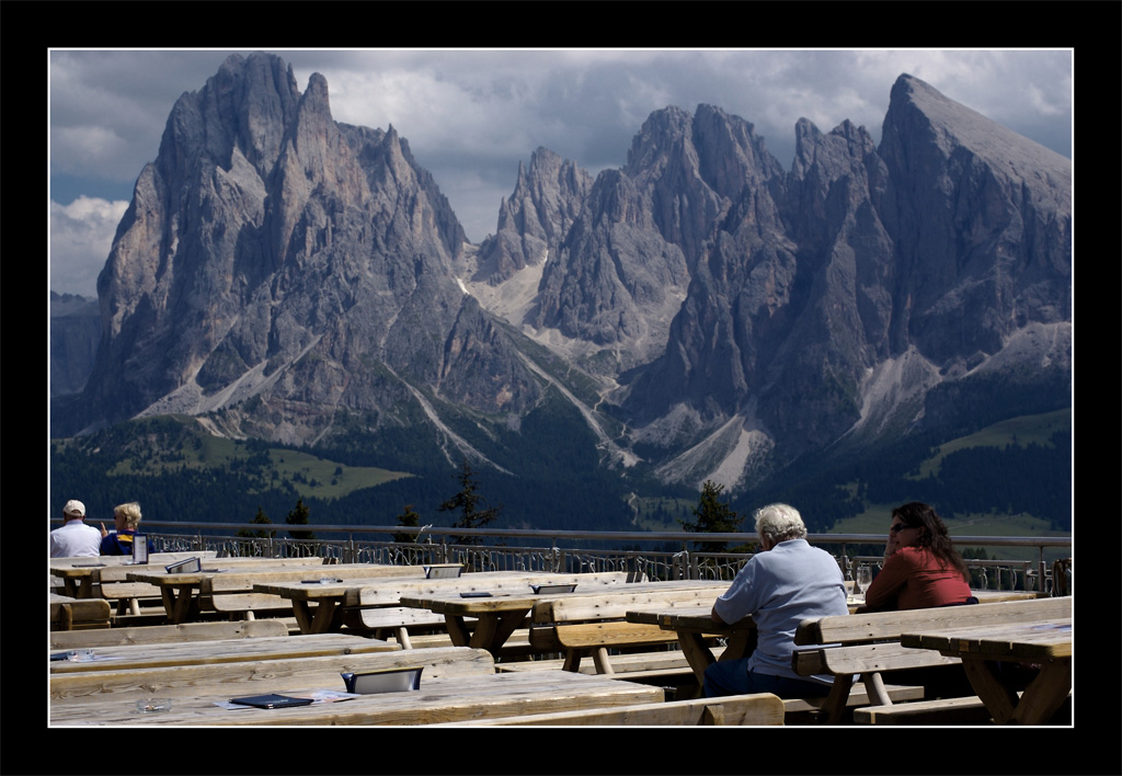 Terrazza sulle Dolomiti