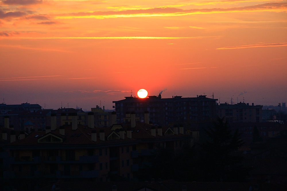 Tramonto in periferia
