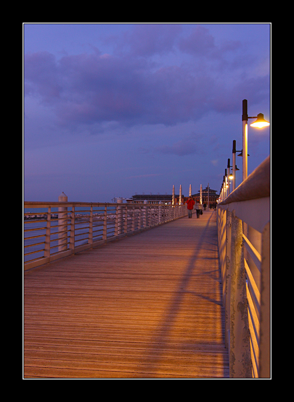 passeggiata al' imbrunire..