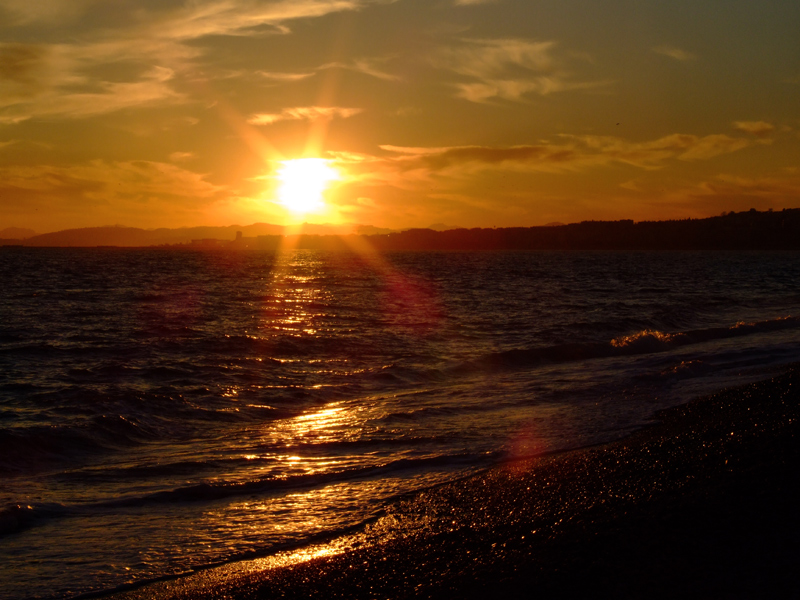 Tramonto a Nizza