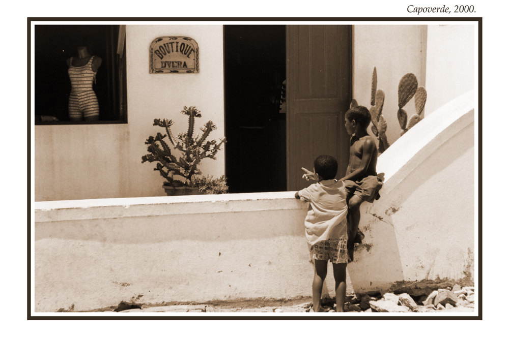 Bambini, Capoverde 2000.