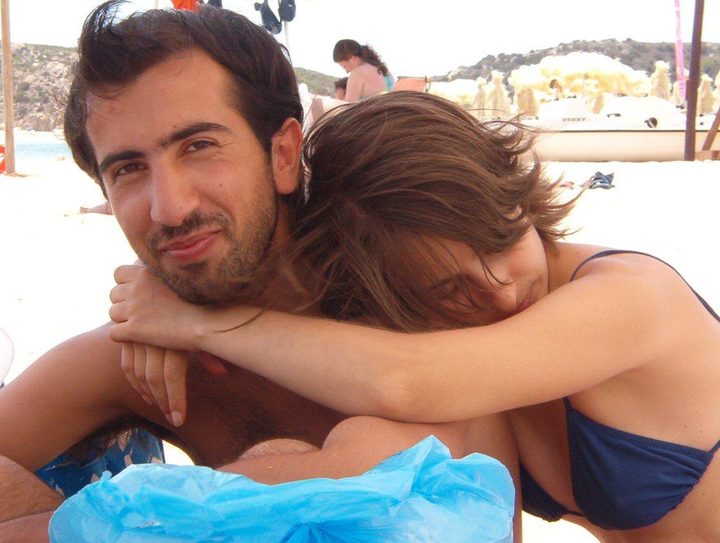 Claudio e Lori a Chia