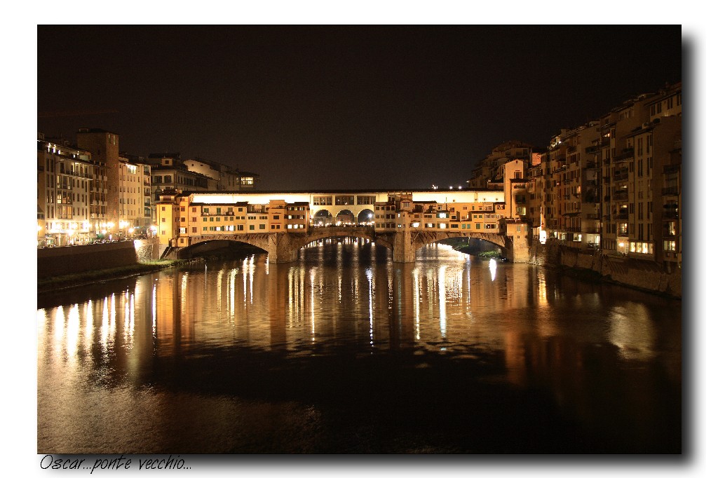 Ponte vecchio...night