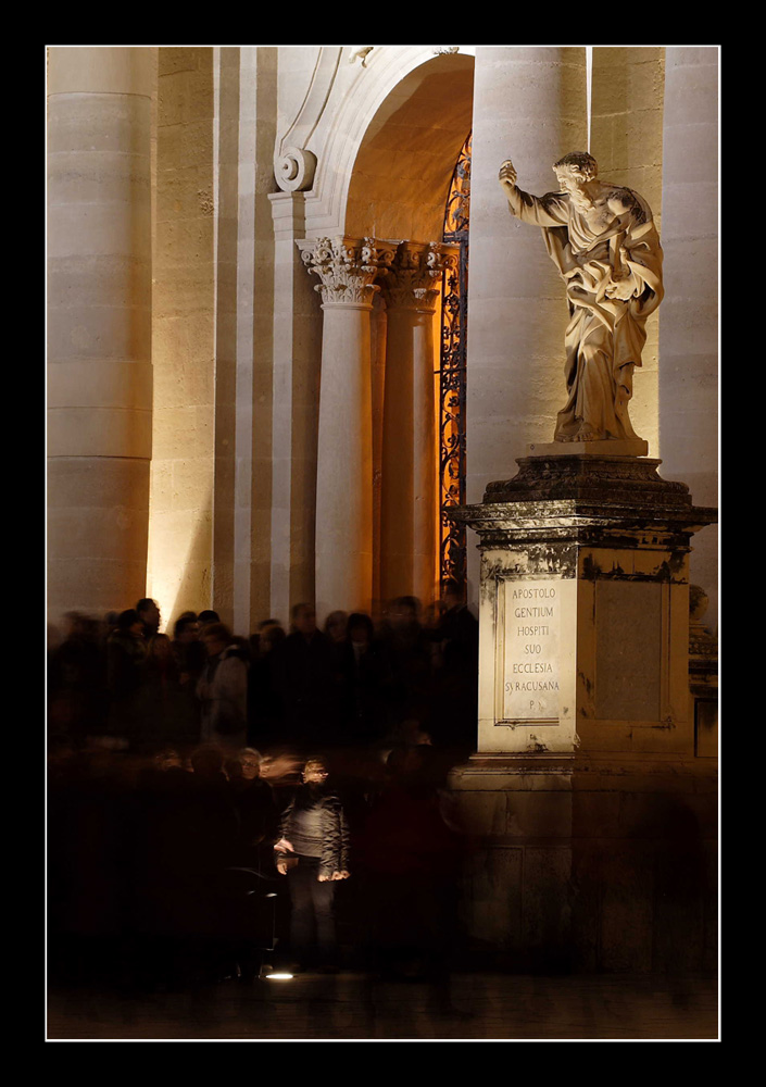 Particolare del Duomo di Siracusa