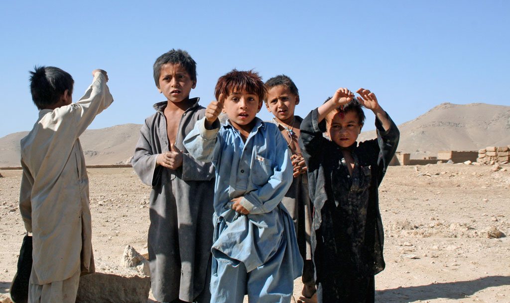 I bambini a Kabul