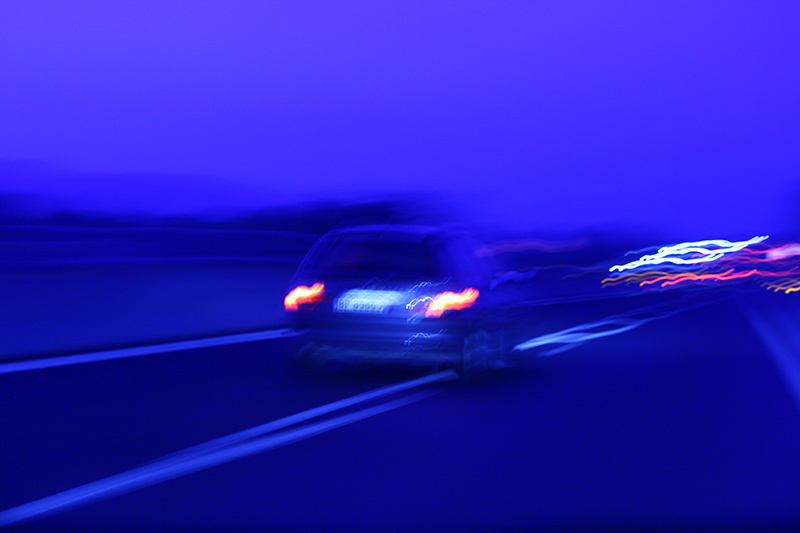 corsa verso la notte