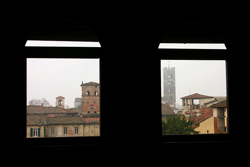 Vista sui tetti di Lucca