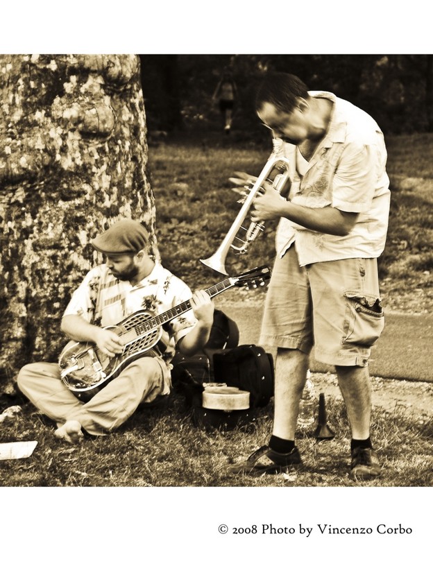 Musicians at Central Park #1