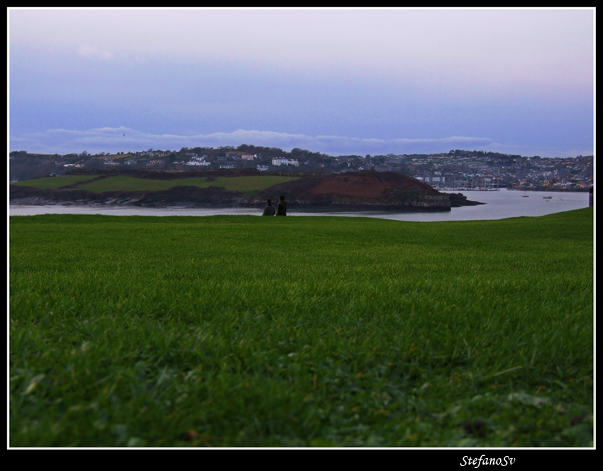 guardando la verde irlanda