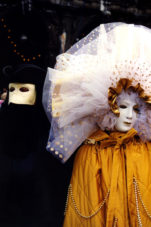 Maschere giallo e nera