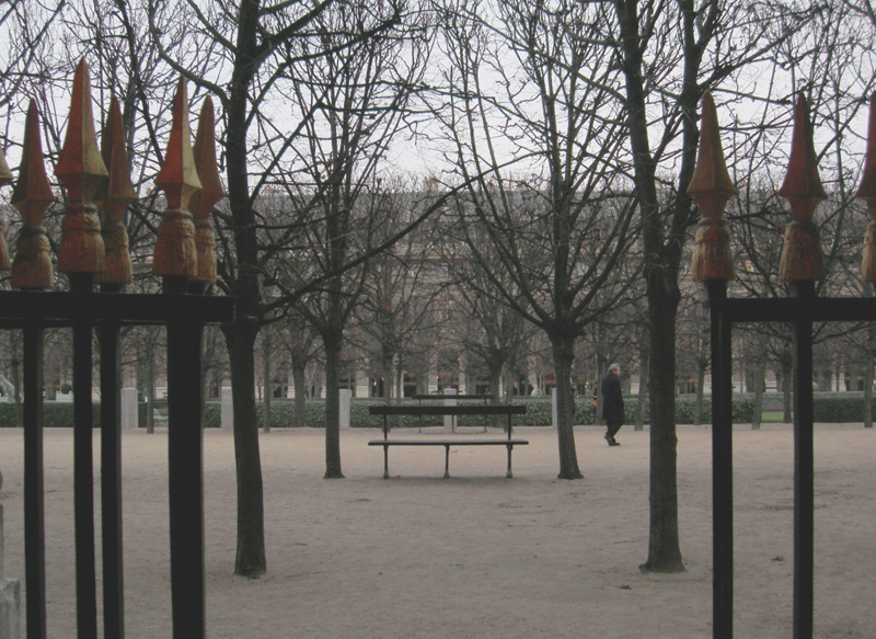 Inverno Palais Royal giardini