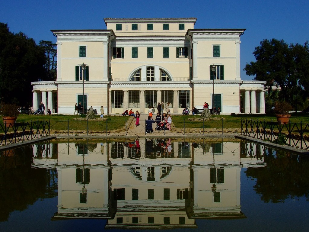 Retro di Villa Torlonia Roma