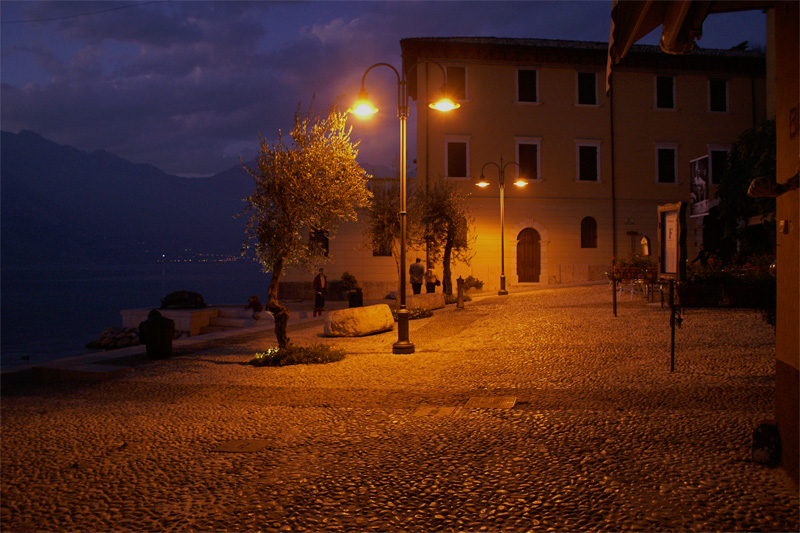 lago di Garda, Malcesine di sera
