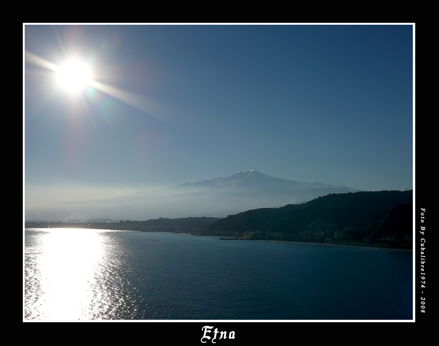 Etna innevata