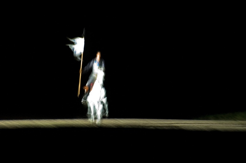 Le Crociate:Cavaliere nella notte