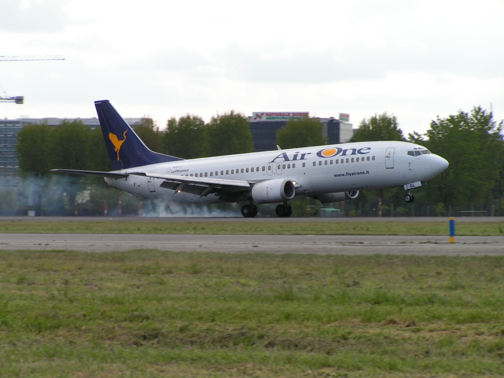 Atterraggio a Linate