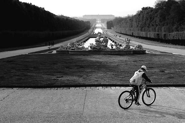 in bici a caserta