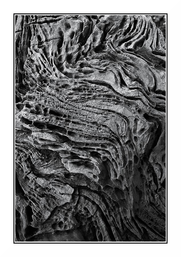 Bianco & Nero con roccia