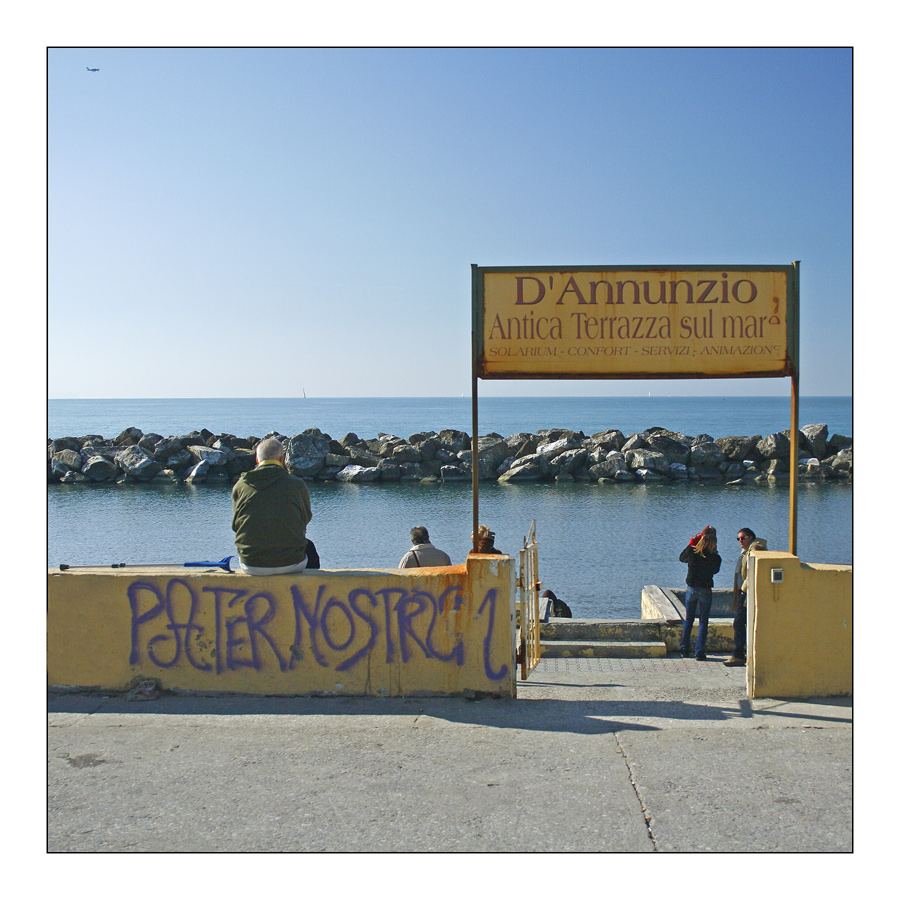 Antica terrazza sul mare