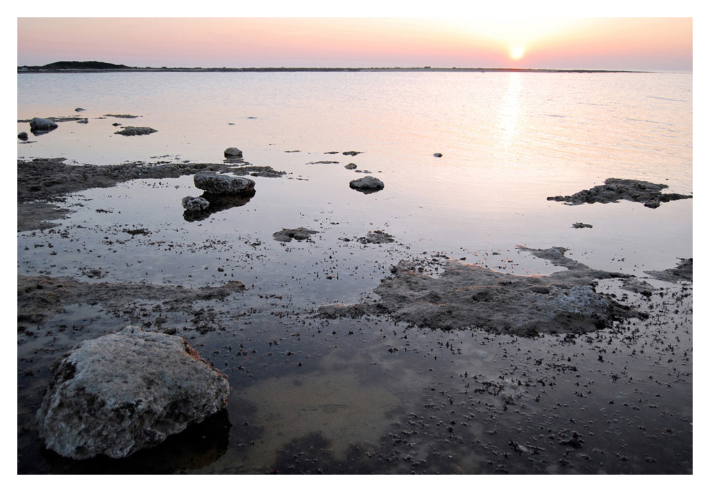 Porto cesareo al tramonto