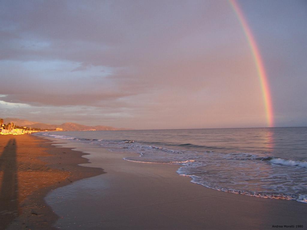tramonto dopo la tempesta