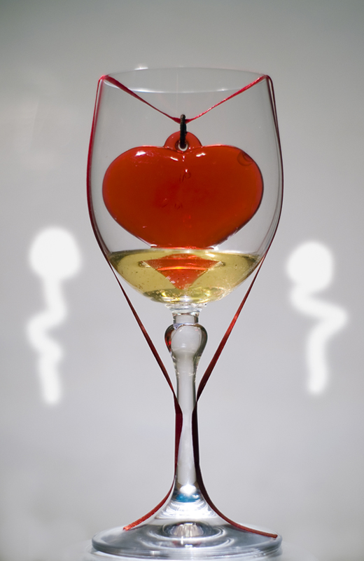 Rosso come l'Amore...ma anche un p� bianco.