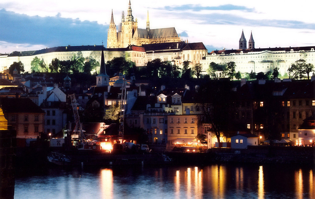 Praga - Castello all' ora blu