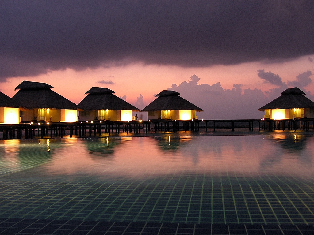 Le nuvole della sera.