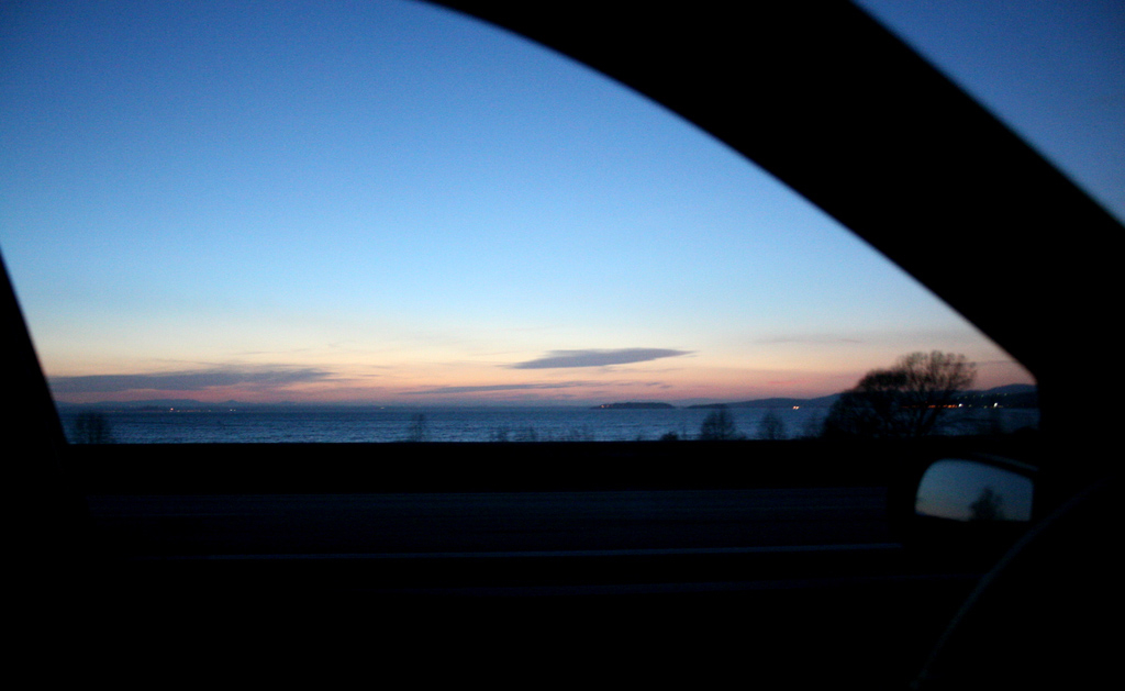 Tramonto sul Trasimeno