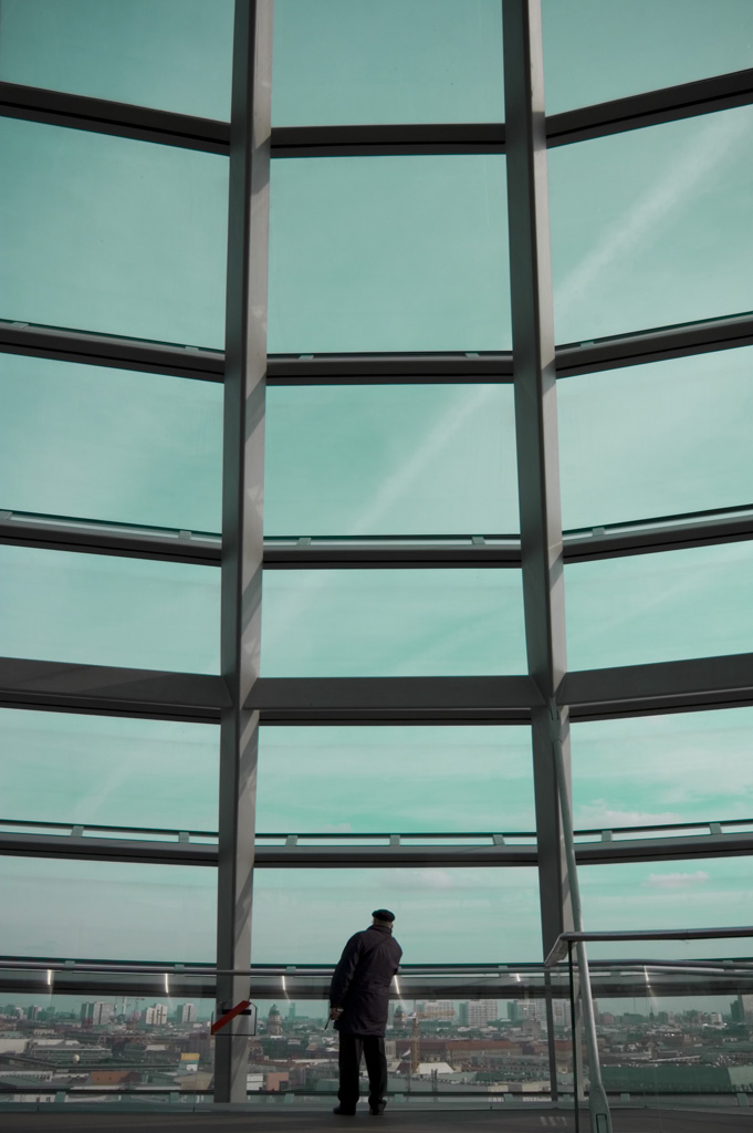 Berlino:cercando il blu.