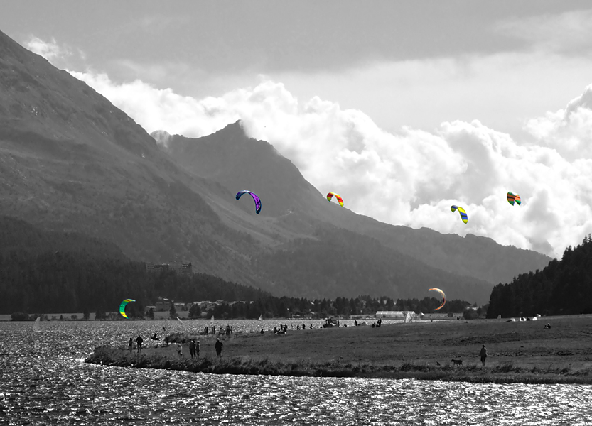 ricominciamo a dipingere questo mondo grigio .....