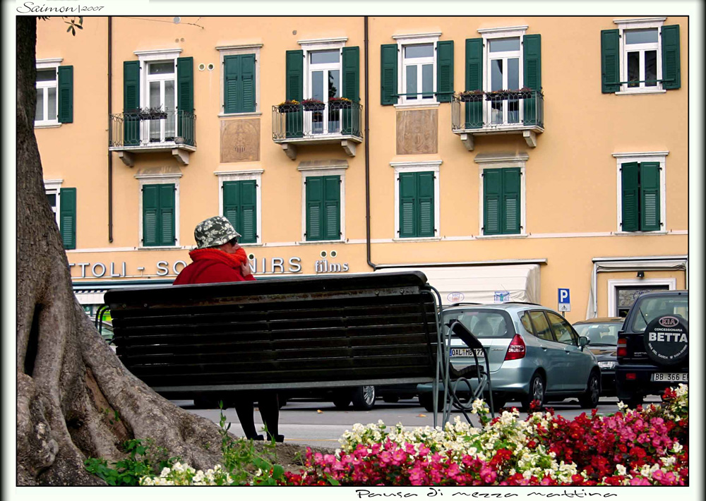 Pausa di mezza mattina