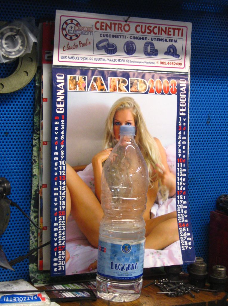 dannata bottiglia...