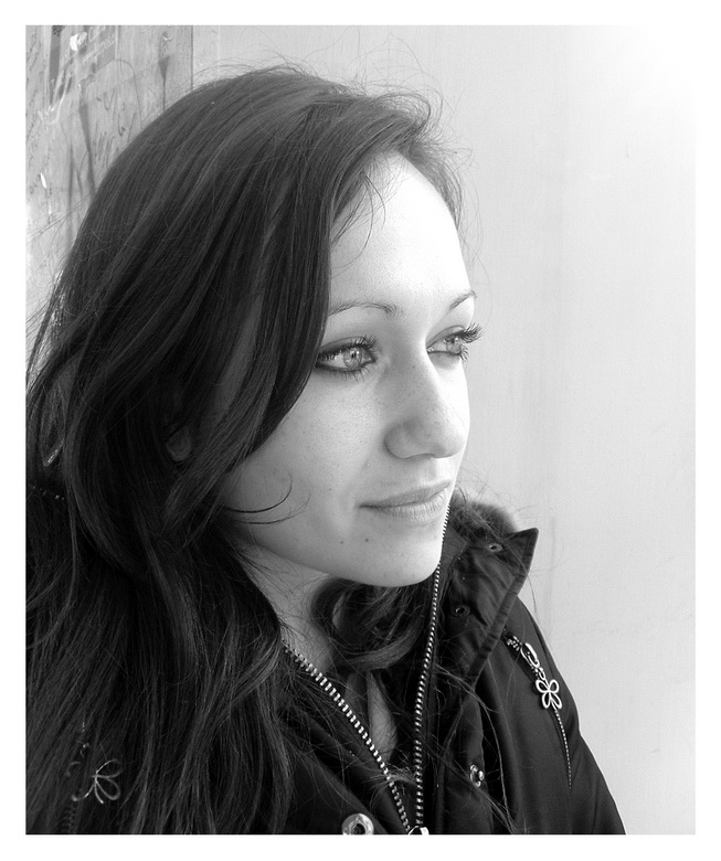 Quattro modelle al bar - Marzia