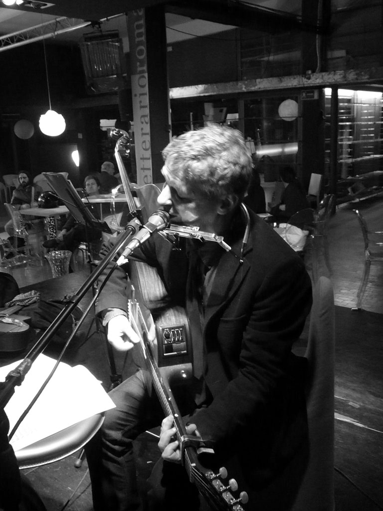 MARIO SALIS AL CAF� LETTERARIO - ROMA