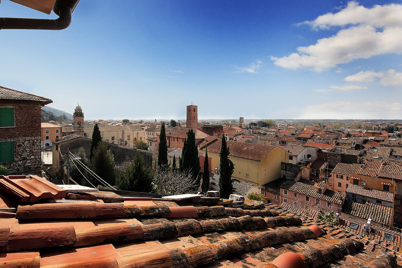 pietrasanta - veduta sui tetti