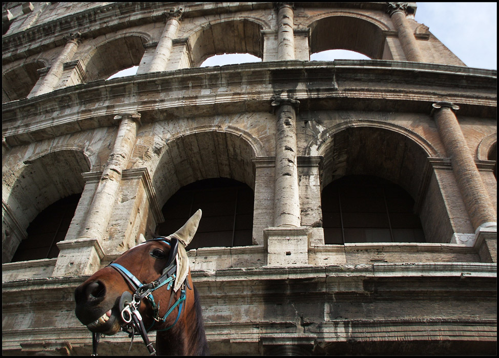 Foto ricordo al colosseo