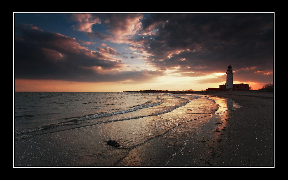 Faro al tramonto...