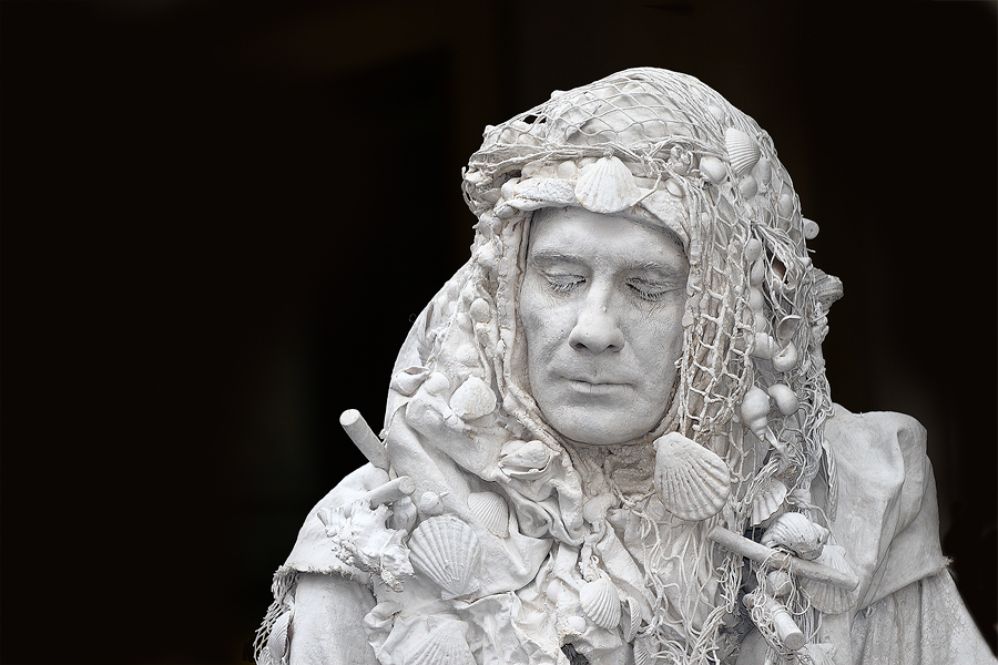 Il pensieroso uomo del mare...