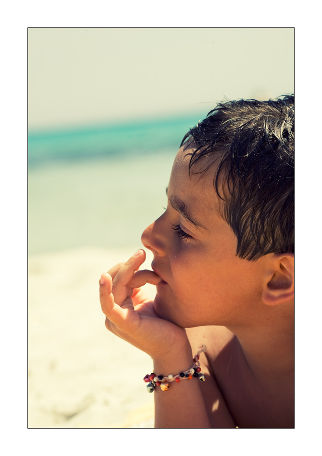 Wonderful summer on a solitary beach #4