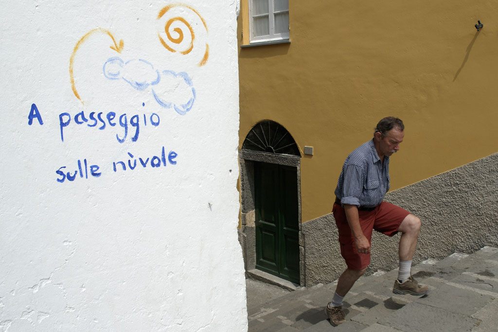 a passeggio sulle nuvole