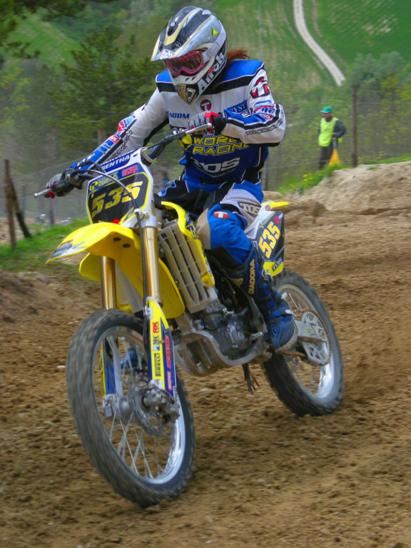 Ladymanu e la sua suzuki..