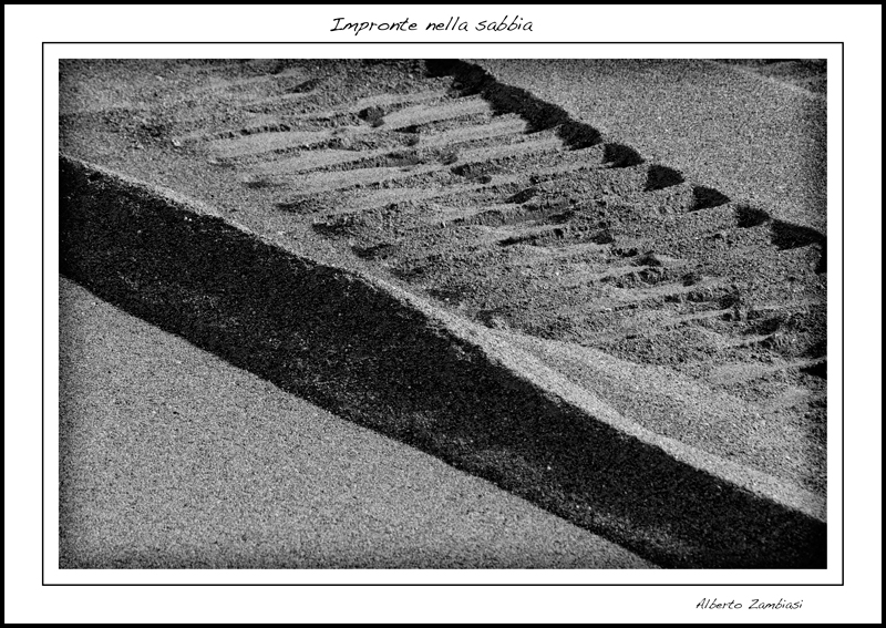 Impronte nella sabbia