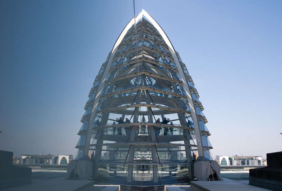 Berlino, Reichstag, Cupola Arch. Foster