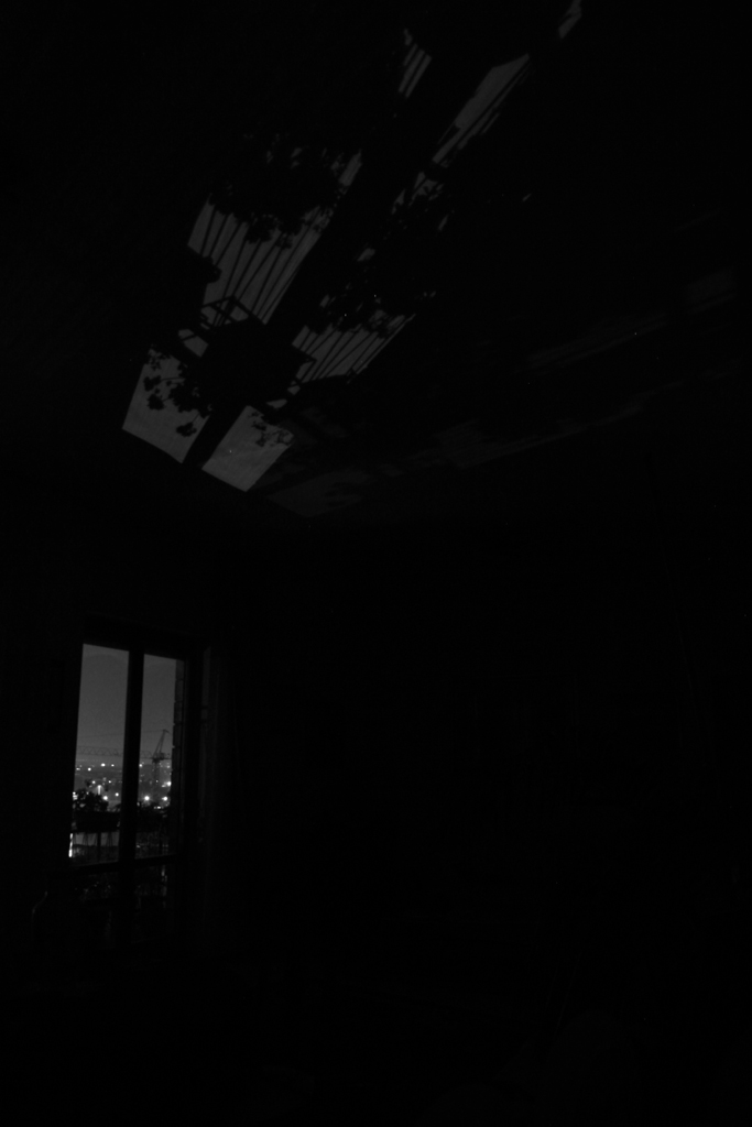 Il buio della mia casa..