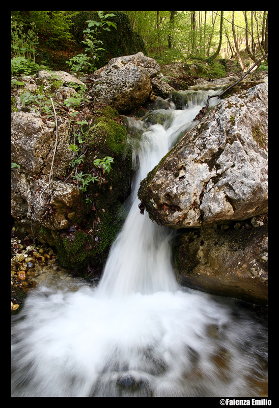 cascatella prima della cascata