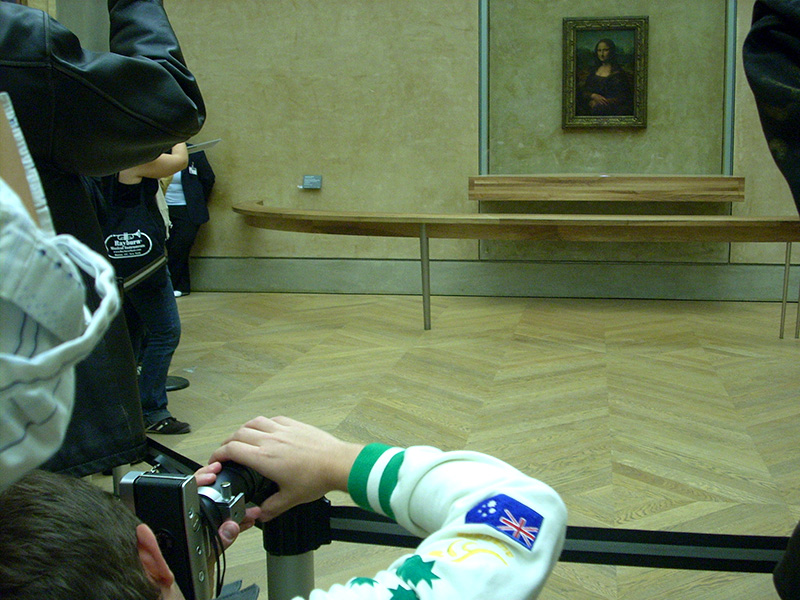 Shooting Mona Lisa
