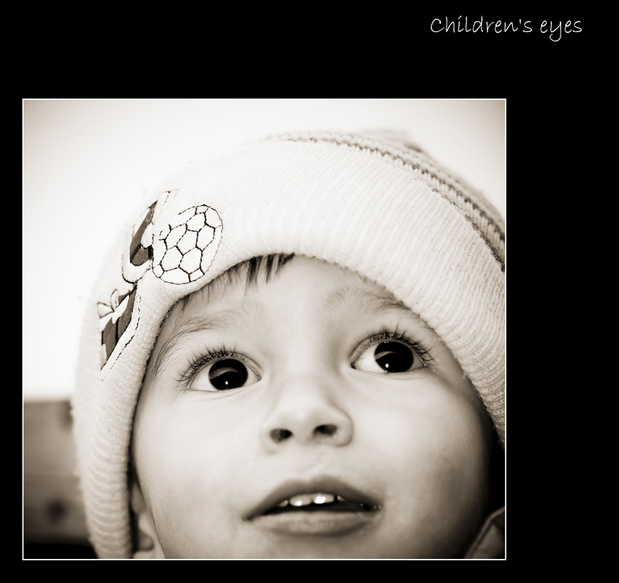 children's eyes