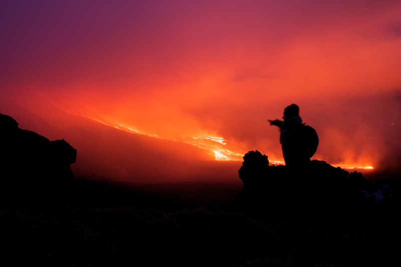 Etna - Eruzione 10 Maggio 2008