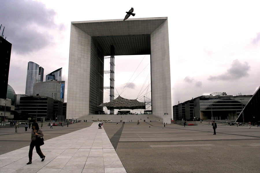 Parigi  "Grande Arche - Esplanade de La D�fense"